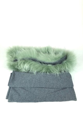 Double wool neck warmer...