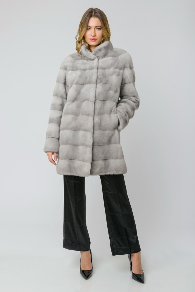 Sapphire male Scandinavian mink coat