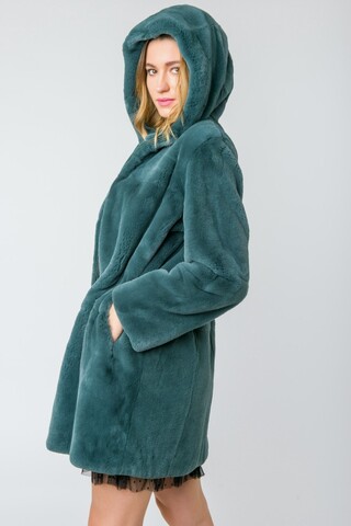 Jacket in eucalyptus green...