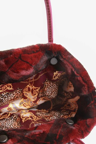 Printed lapin rex fur bag