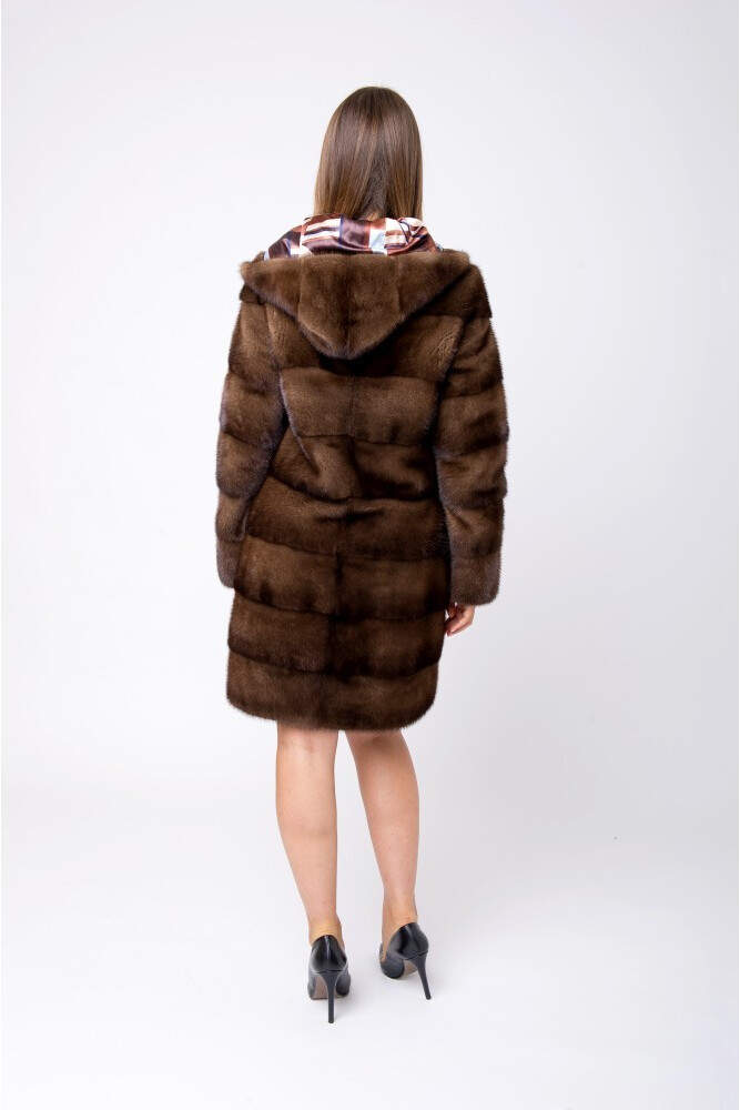 Natural Scandinavian demibuff mink fur - Serra Furrierie
