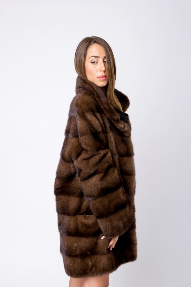 Natural Scandinavian demibuff mink fur - Serra Furrierie