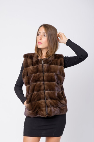 Gilet in visone femmina...