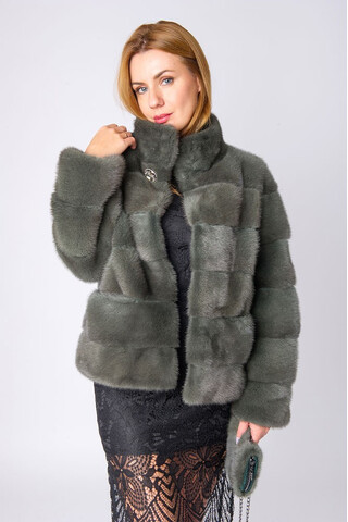 Scandinavian mink jacket...