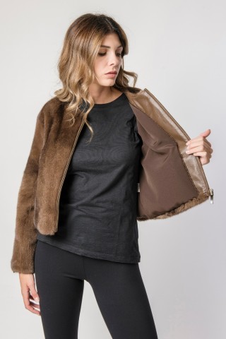 Bolero in visone scandinavo...
