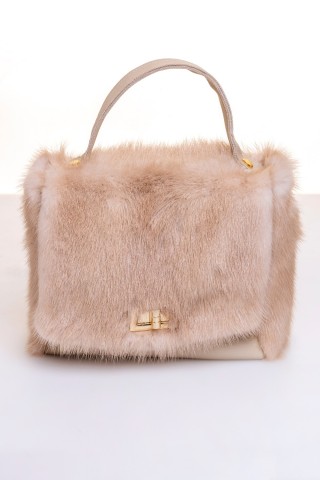 Mini borsa in visone...