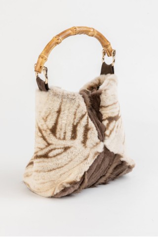 Borsa mod. Penta in visone...