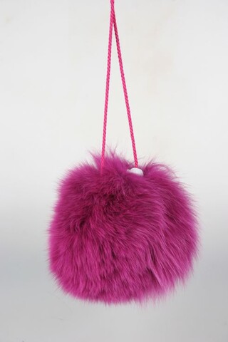 Purse bag in fuchsia fox