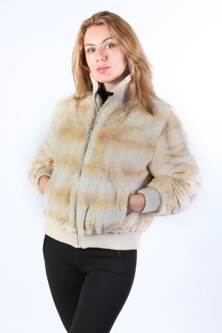 Bomber in lapin rex beige...