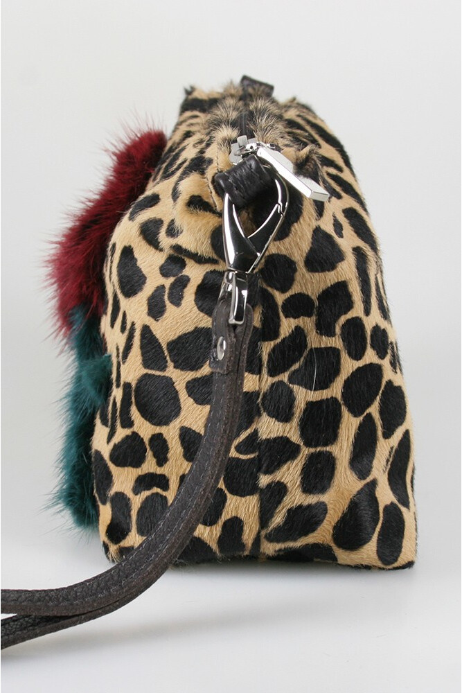 Borsa sales cavallino leopardata