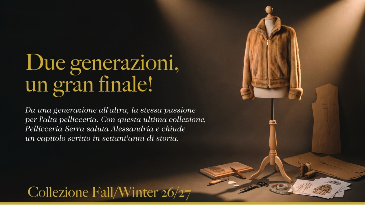Due generazioni, un gran finale: l’ultima collezione.